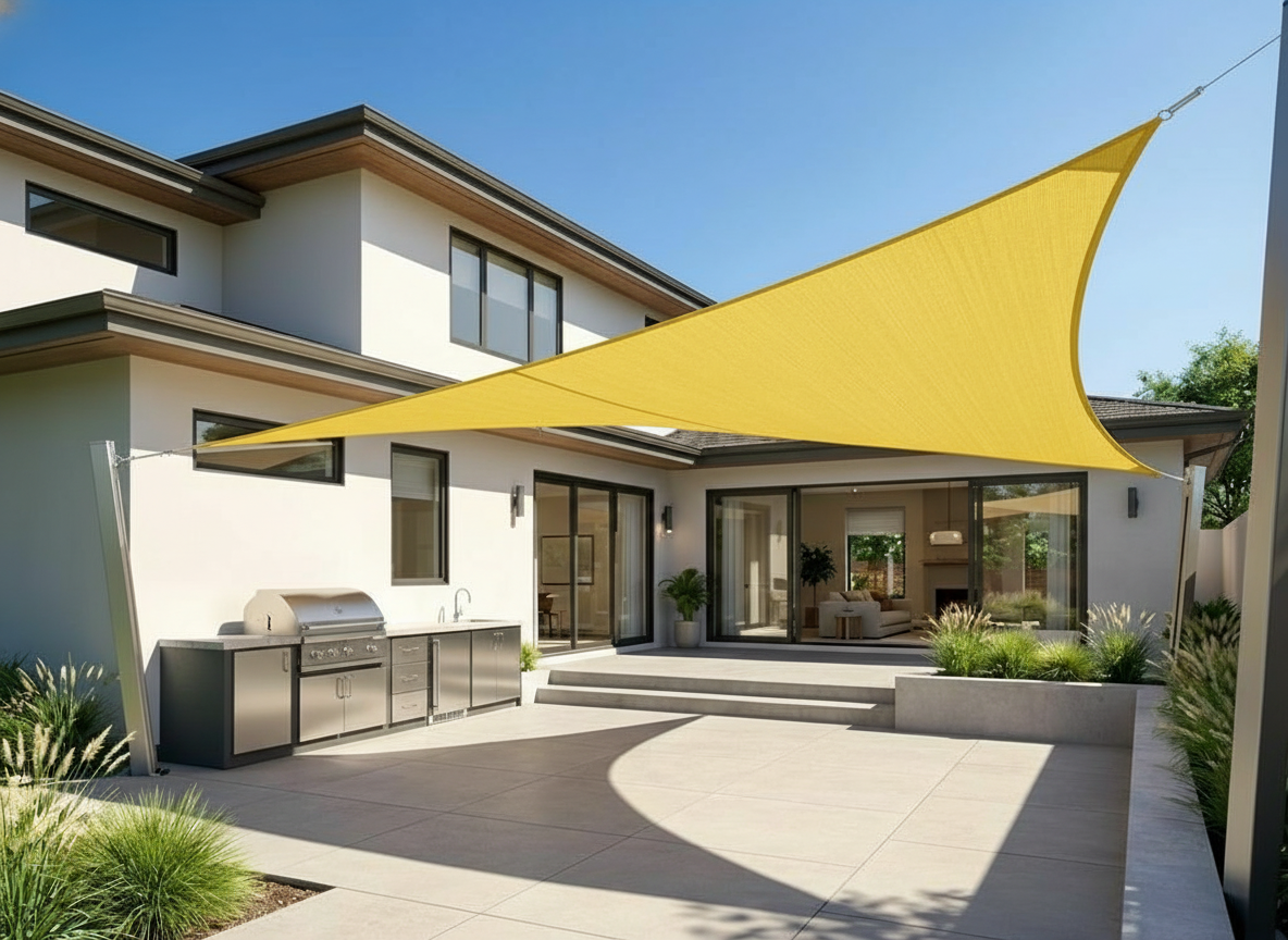 Equilateral Triangle Shade Sail