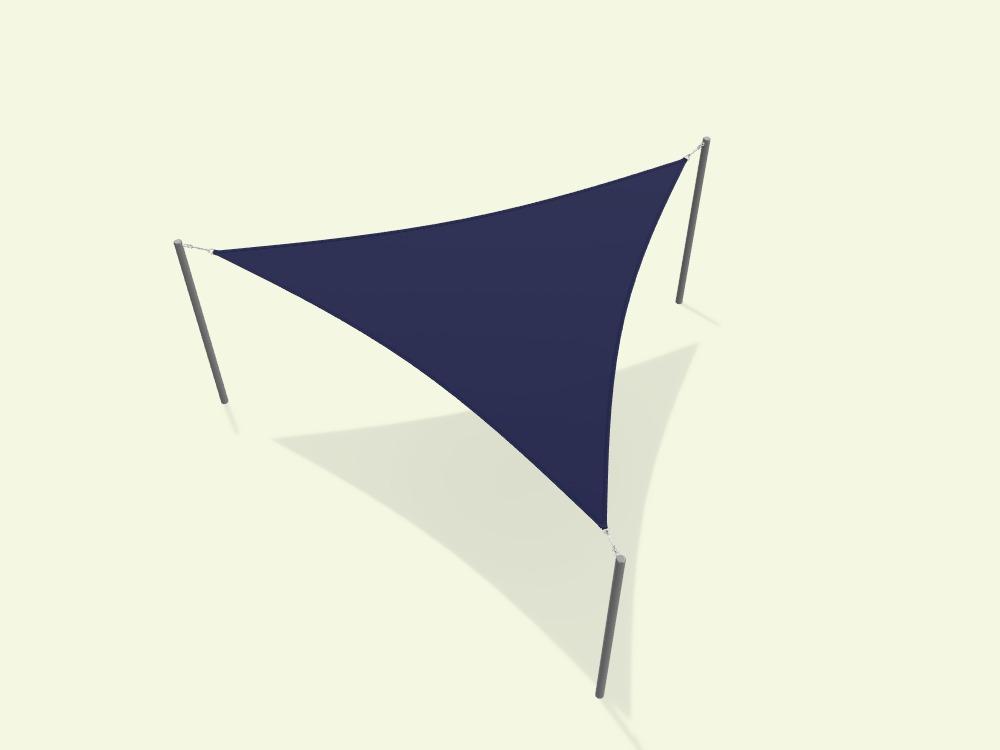 Equilateral Triangle Shade Sail - Custom Design Ref: ACPBX0