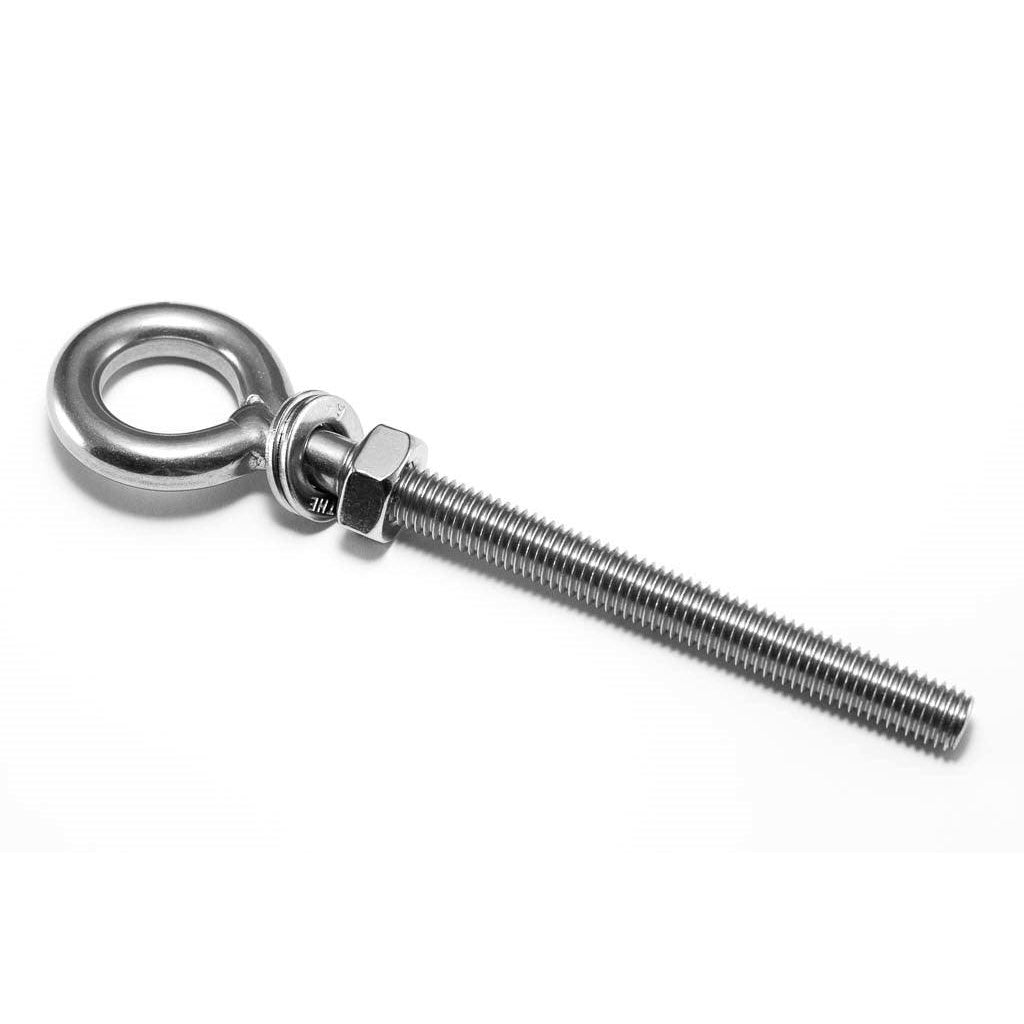 Eyebolt Double Nut / Washer SS 316-10x80mm