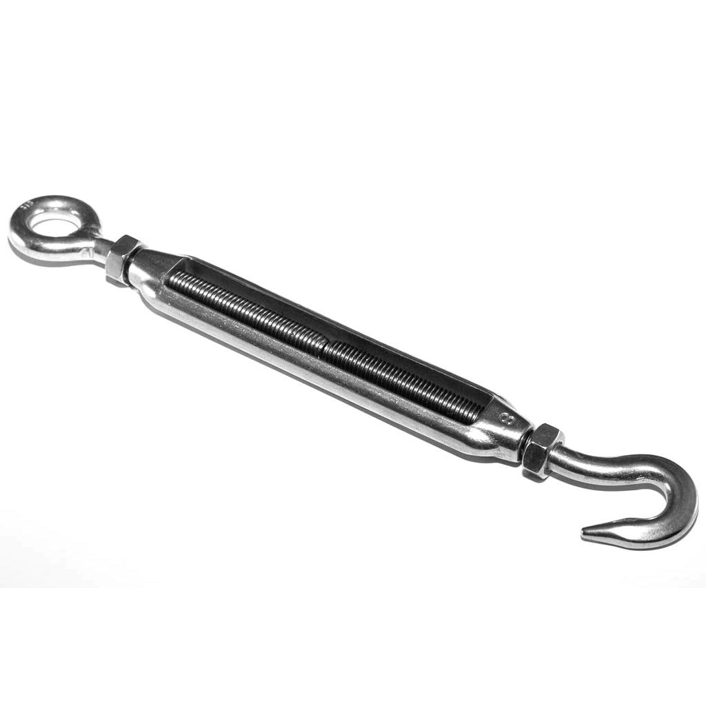 Turnbuckle Hook-Eye (Frame Type) SS 316-08mm