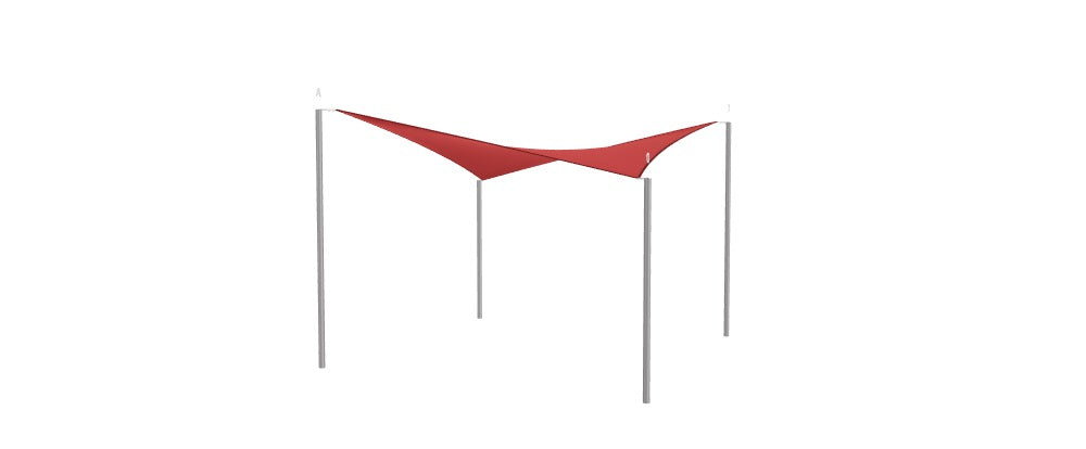 Modular Custom Shade Sails Designer - Custom Design Ref: M_1B2VJV