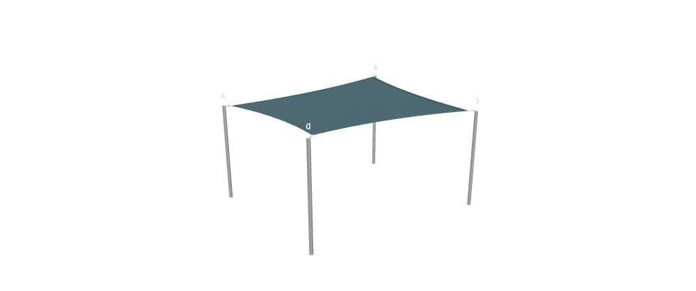 Modular Custom Shade Sails Designer - Custom Design Ref: M_2QMWL7