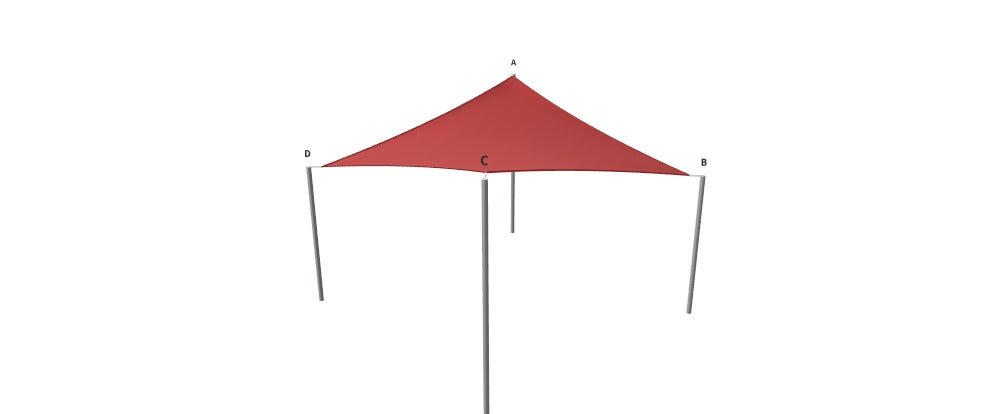 Modular Custom Shade Sails Designer - Custom Design Ref: M_5WIMJB