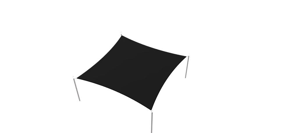 Modular Custom Shade Sails Designer - Custom Design Ref: M_8QPMGD
