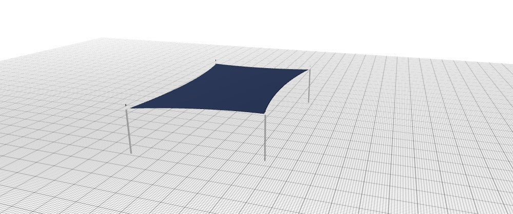 Modular Custom Shade Sails Designer - Custom Design Ref: M_AEPFJC