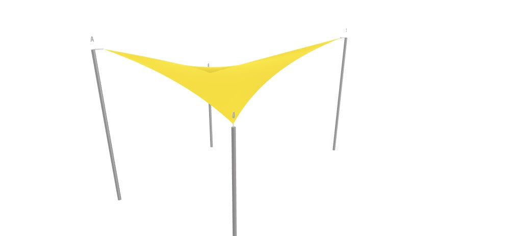 Modular Custom Shade Sails Designer - Custom Design Ref: M_AMPSGR