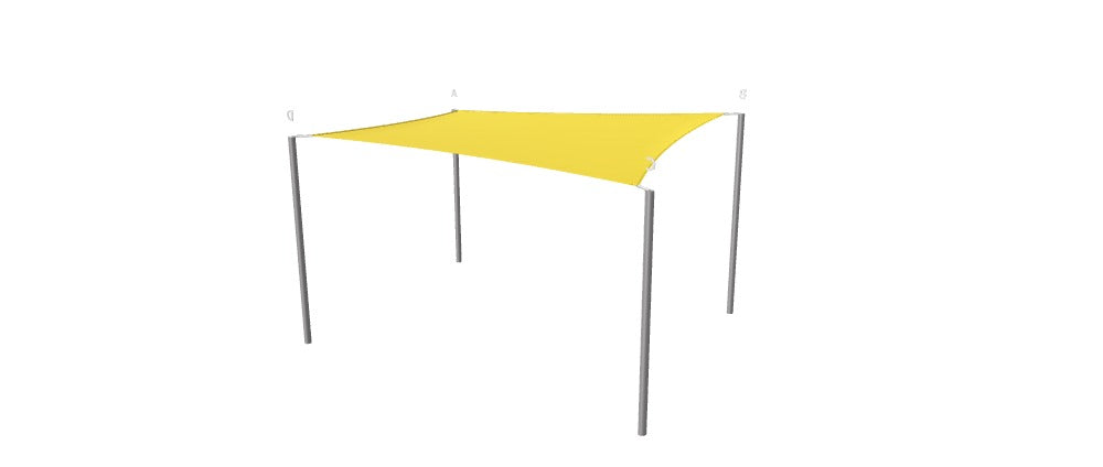 Modular Custom Shade Sails Designer - Custom Design Ref: M_BF5MUL