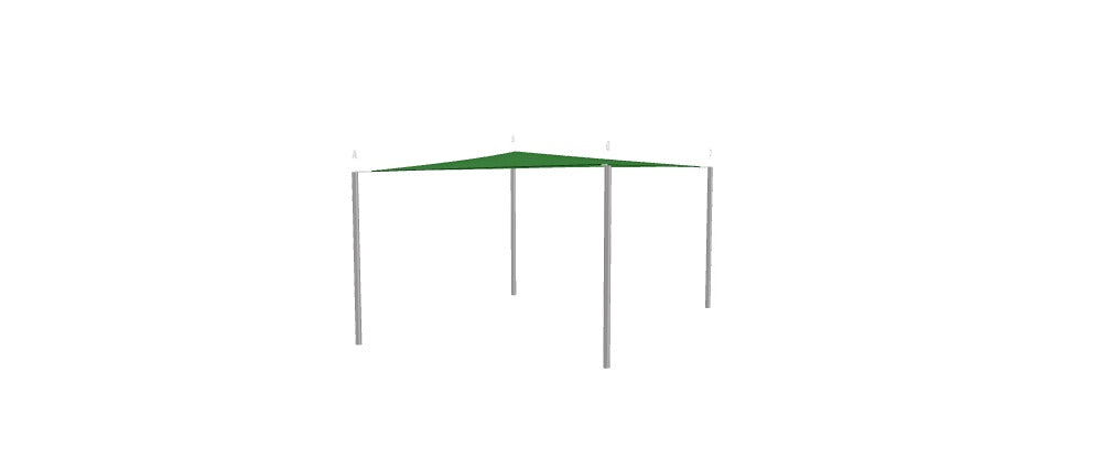 Modular Custom Shade Sails Designer - Custom Design Ref: M_EQZGJX