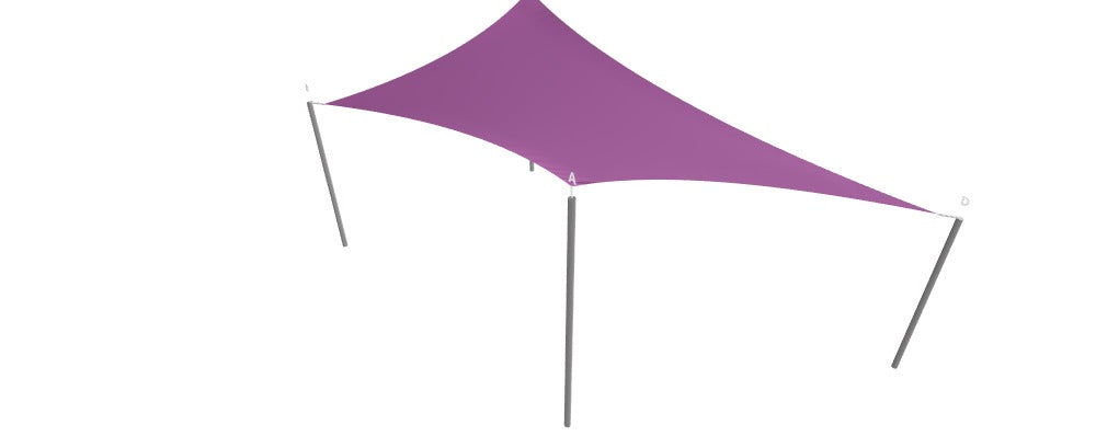 Modular Custom Shade Sails Designer - Custom Design Ref: M_EVAY6Y