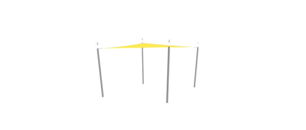 Modular Custom Shade Sails Designer - Custom Design Ref: M_LVRIKK