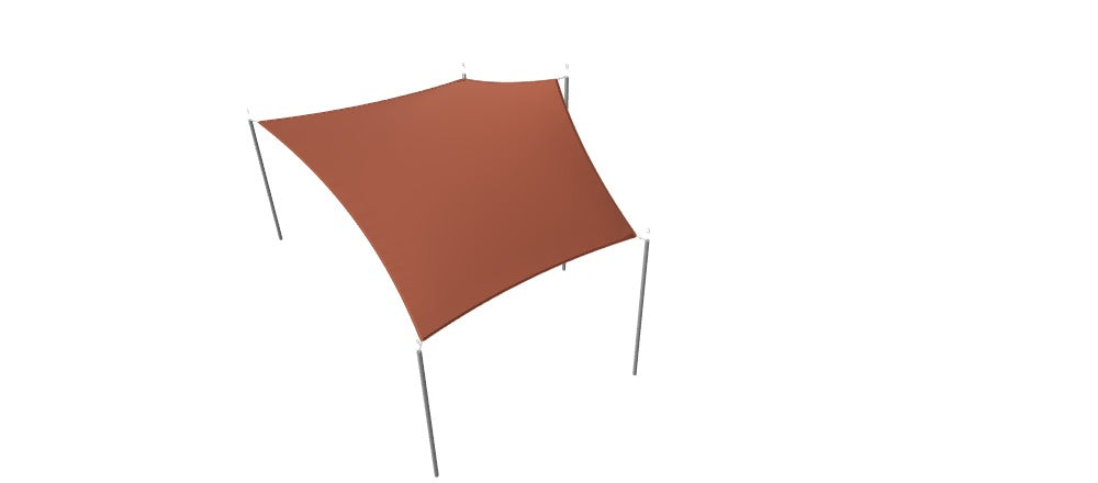 Modular Custom Shade Sails Designer - Custom Design Ref: M_M45DX3