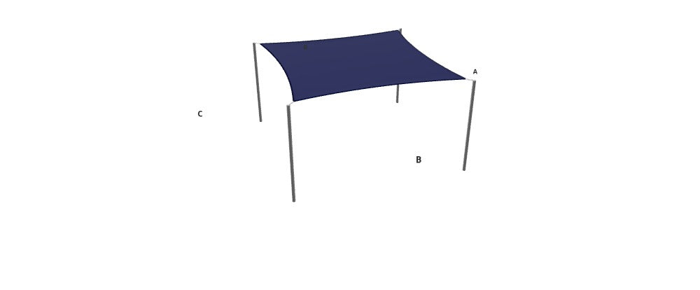 Modular Custom Shade Sails Designer - Custom Design Ref: M_NHUC8X