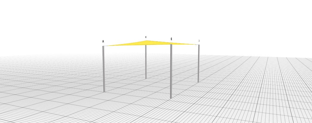 Modular Custom Shade Sails Designer - Custom Design Ref: M_OCJAJK