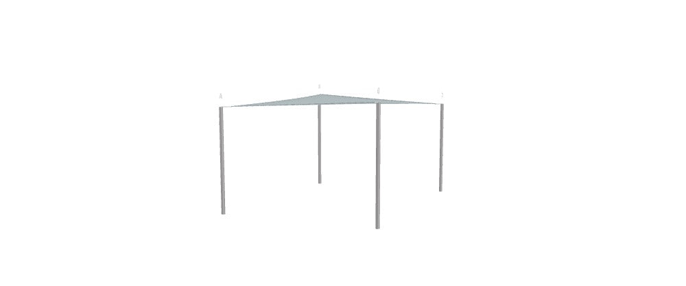 Modular Custom Shade Sails Designer - Custom Design Ref: M_Q87CKY