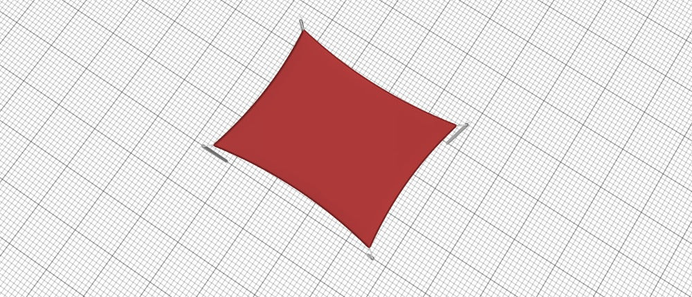 Modular Custom Shade Sails Designer - Custom Design Ref: M_TC88JE