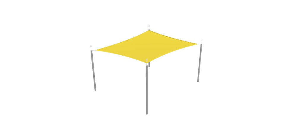 Modular Custom Shade Sails Designer - Custom Design Ref: M_UV61NO