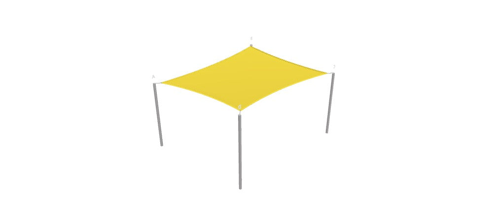 Modular Custom Shade Sails Designer - Custom Design Ref: M_XDJMDL