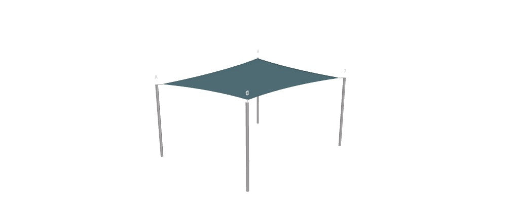 Modular Custom Shade Sails Designer - Custom Design Ref: M_YBM6TC