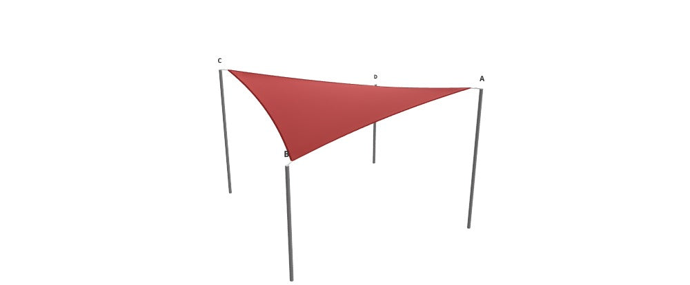 Modular Custom Shade Sails Designer - Custom Design Ref: M_YKTNZH