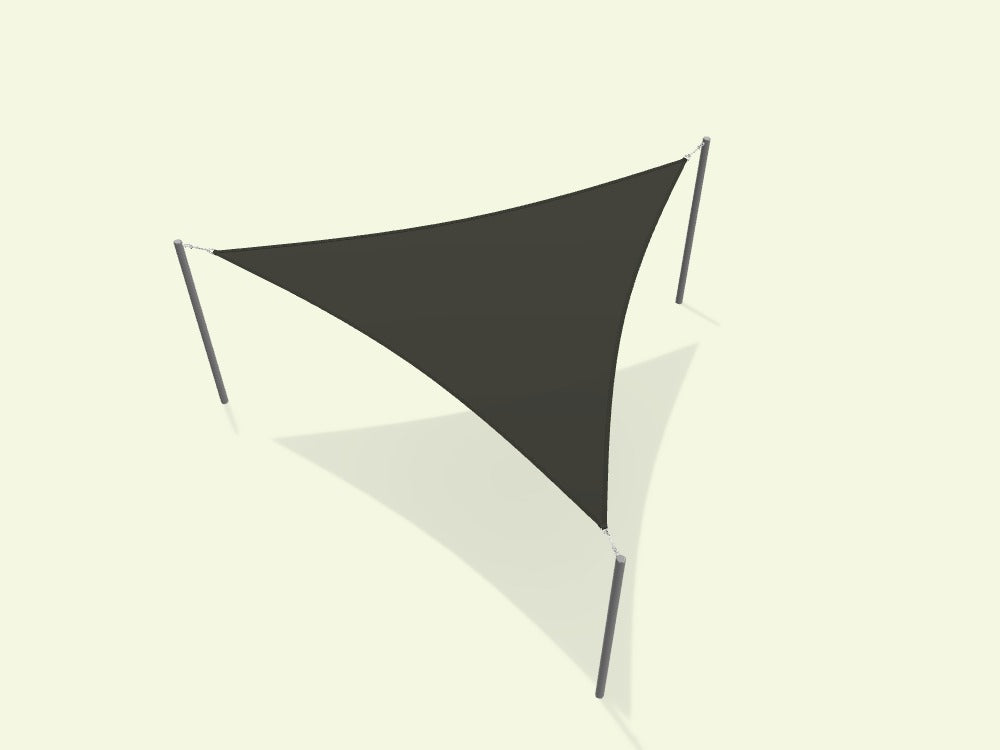 Equilateral Triangle Shade Sail - Custom Design Ref: JJDRCE