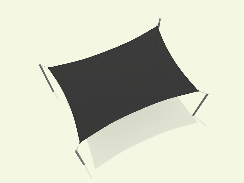 Rectangular Shade Sail - Custom Design Ref: 08BBL0