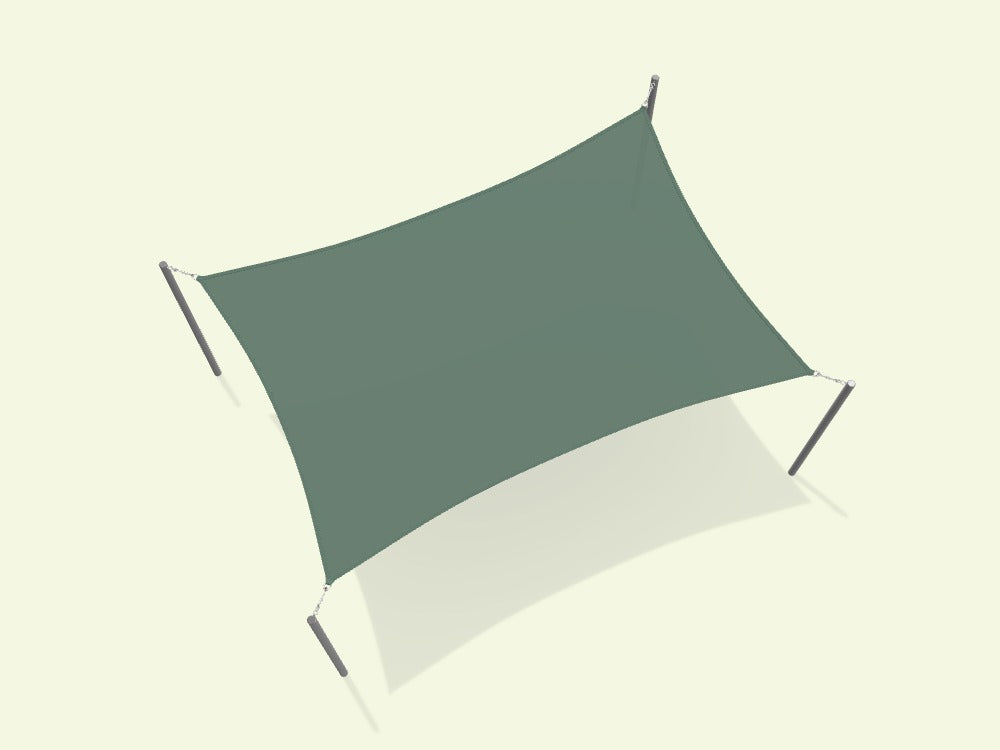 Rectangular Shade Sail - Custom Design Ref: 3RZVTF