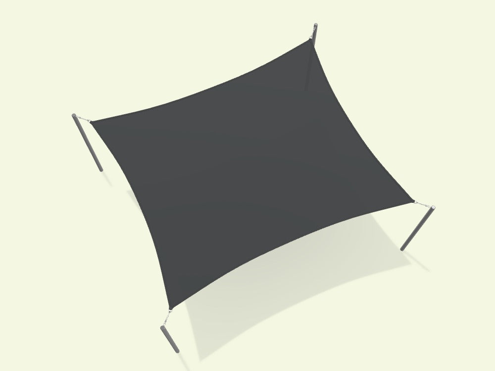Rectangular Shade Sail - Custom Design Ref: BTGHBX