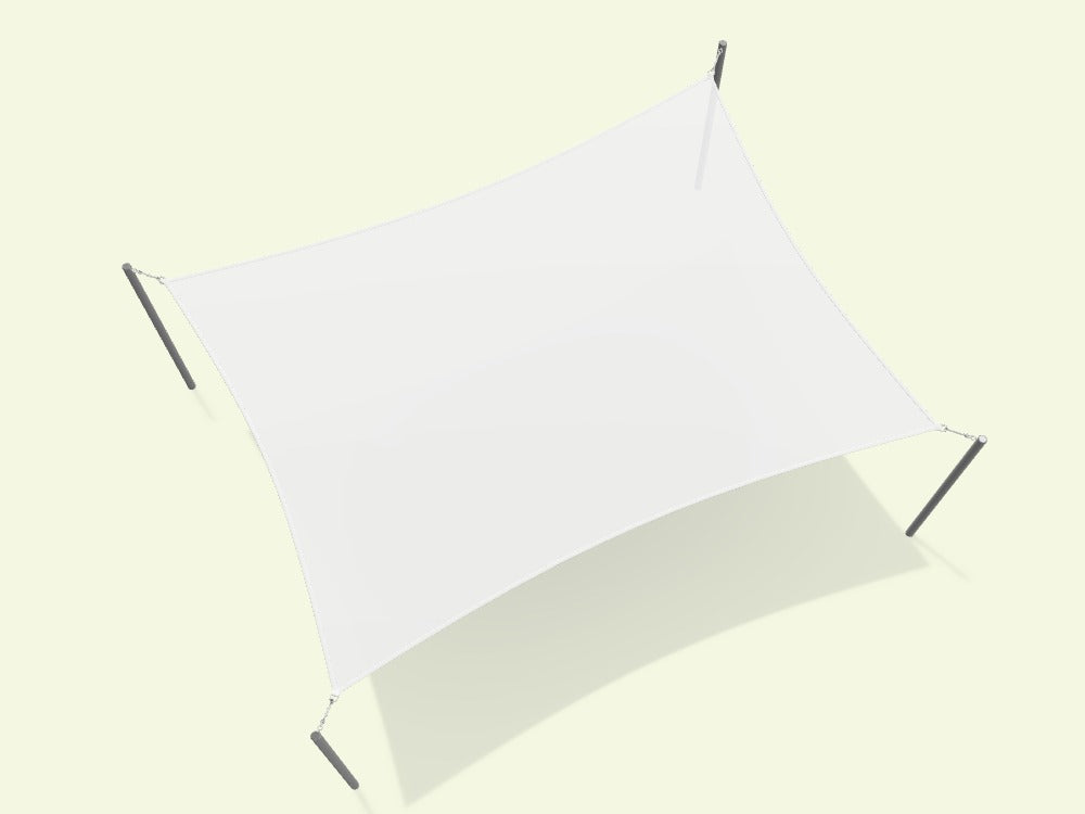 Rectangular Shade Sail - Custom Design Ref: BUCTHB