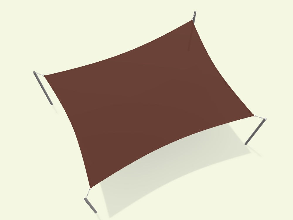 Rectangular Shade Sail - Custom Design Ref: CITLED