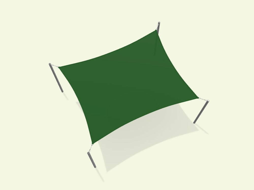 Rectangular Shade Sail - Custom Design Ref: CSFP0N