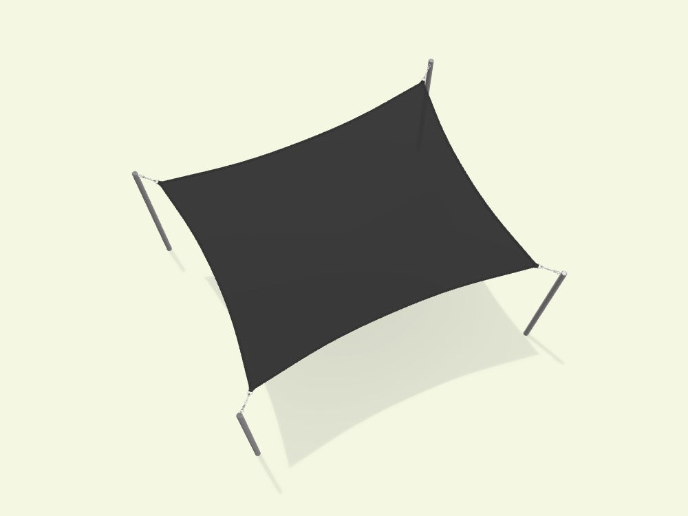 Rectangular Shade Sail - Custom Design Ref: GBEMRB
