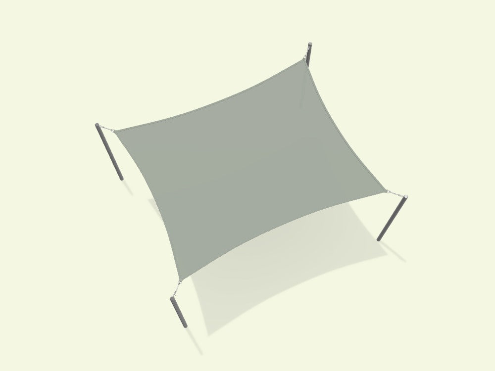 Rectangular Shade Sail - Custom Design Ref: HGK12I