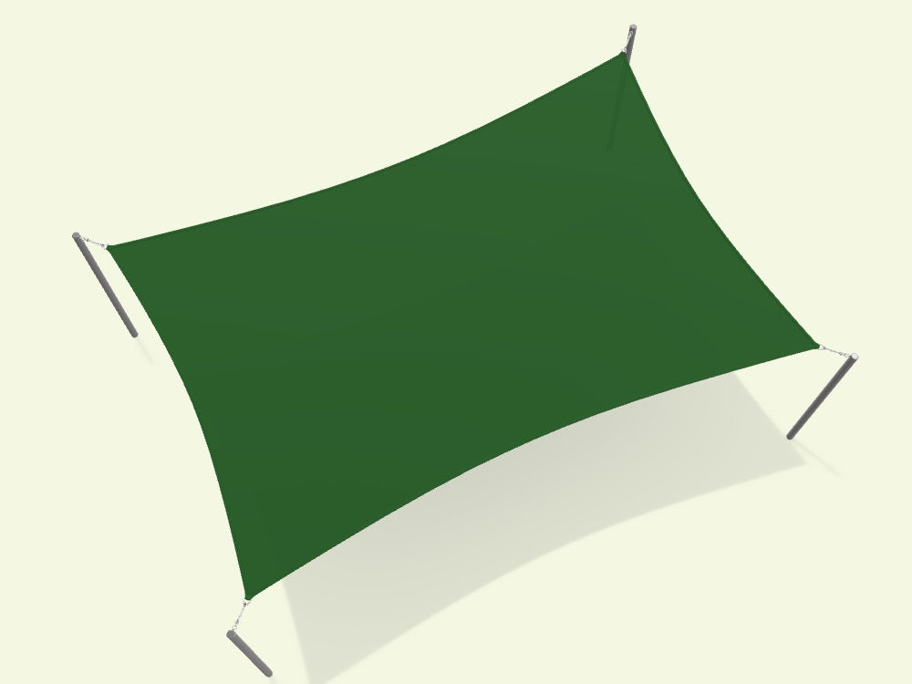 Rectangular Shade Sail - Custom Design Ref: HWLQX5