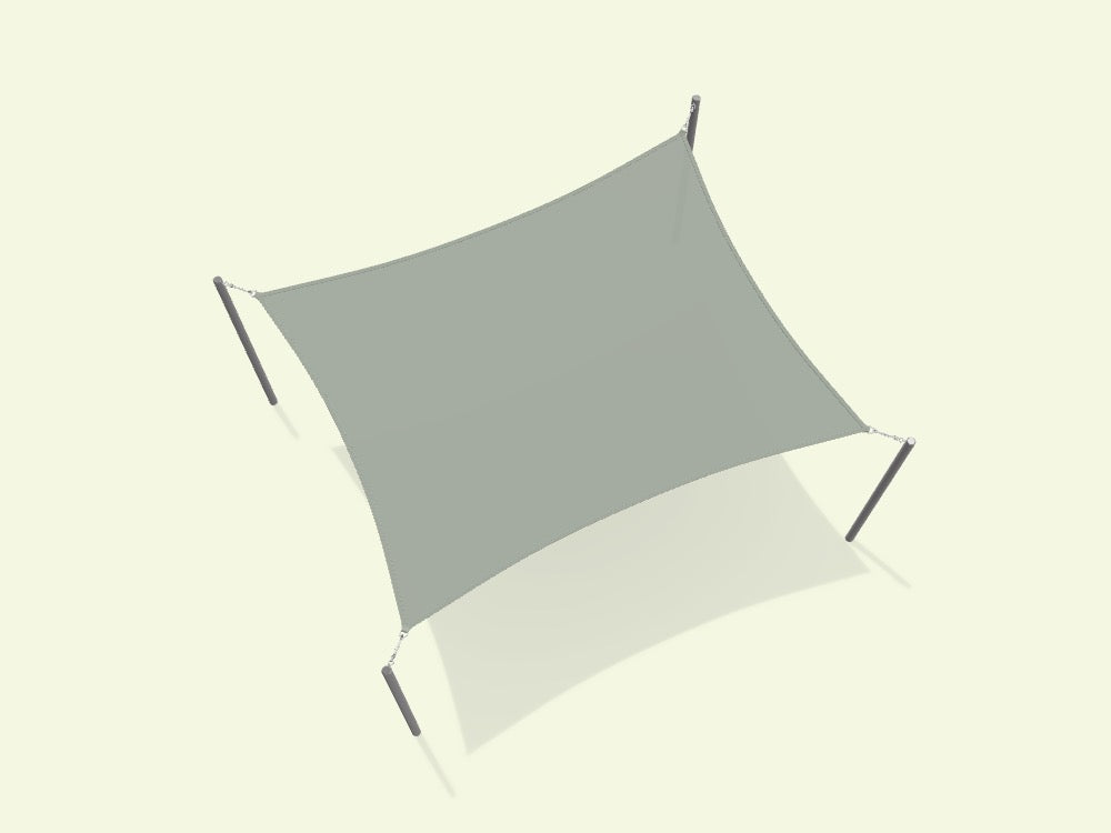 Rectangular Shade Sail - Custom Design Ref: HXDVEZ