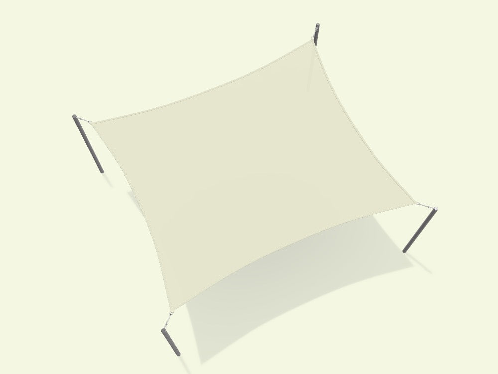 Rectangular Shade Sail - Custom Design Ref: IOLCF6