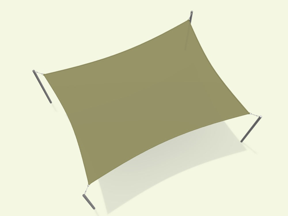 Rectangular Shade Sail - Custom Design Ref: LDN5TW