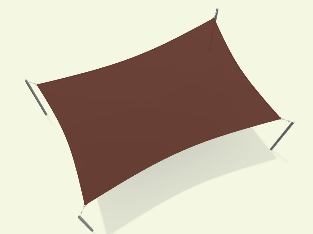 Rectangular Shade Sail - Custom Design Ref: NHPMLL