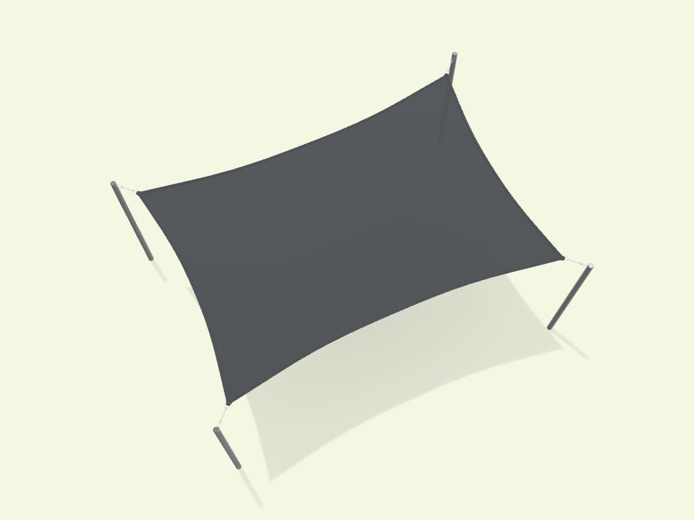 Rectangular Shade Sail - Custom Design Ref: OGZWWC