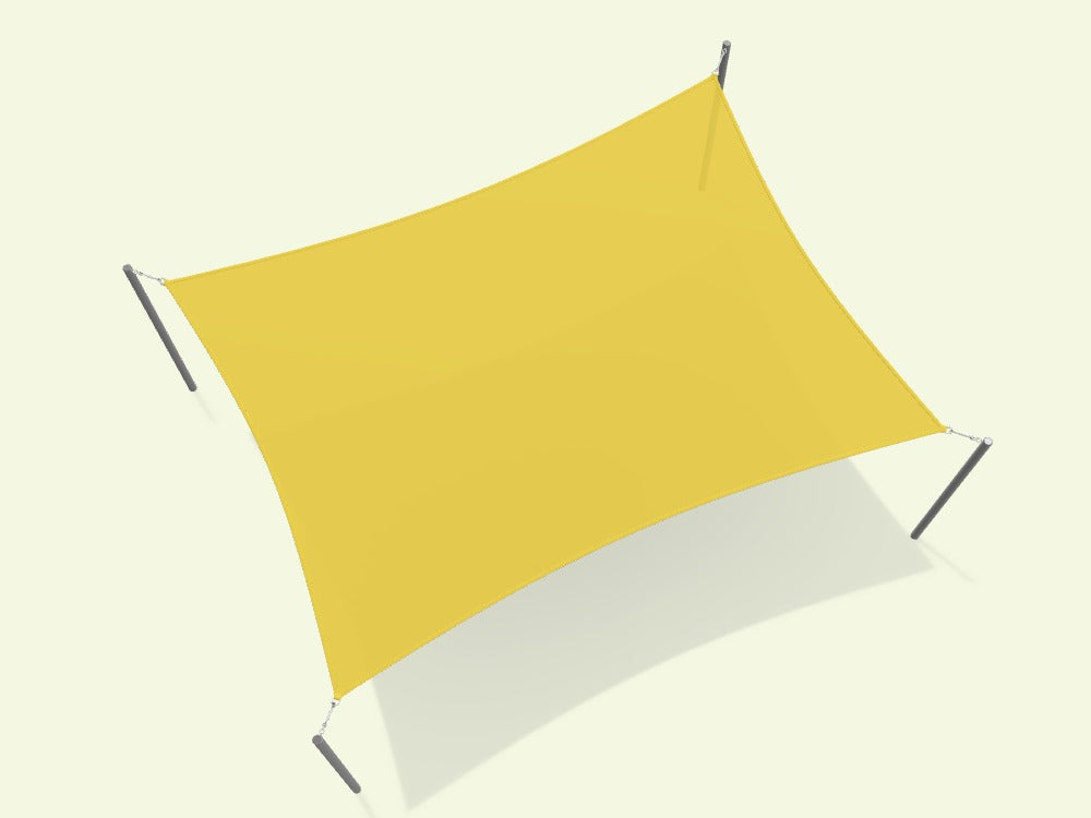 Rectangular Shade Sail - Custom Design Ref: ROLTMC