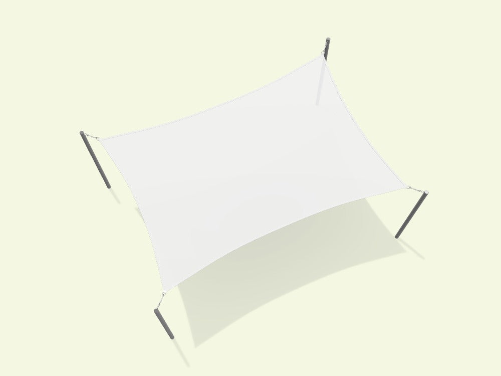 Rectangular Shade Sail - Custom Design Ref: UORJRS