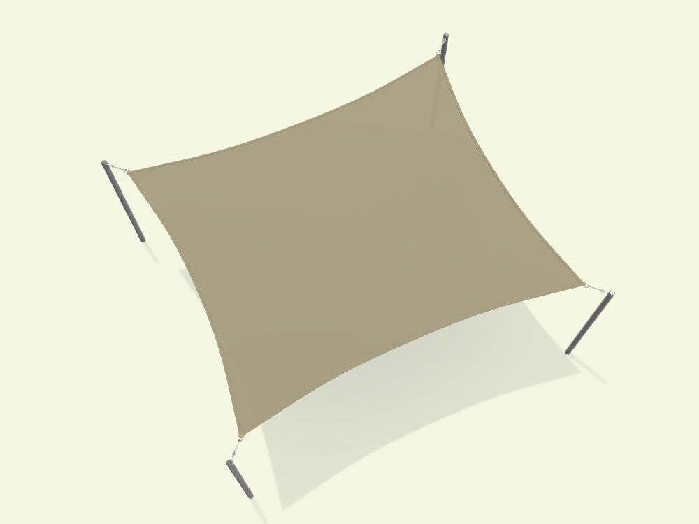Rectangular Shade Sail - Custom Design Ref: XW4VJ5