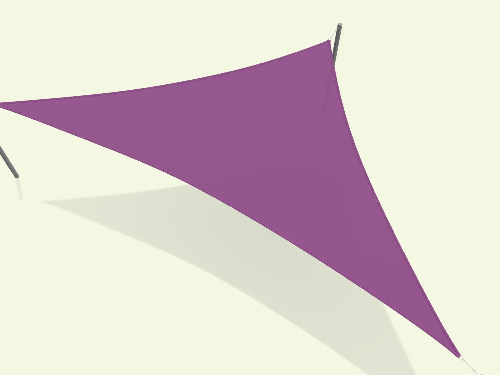 Right Angle Triangle Shade Sail - Custom Design Ref: 6VFU5D