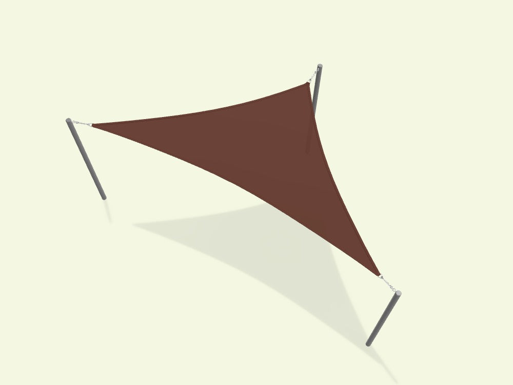 Right Angle Triangle Shade Sail - Custom Design Ref: C9F7BD