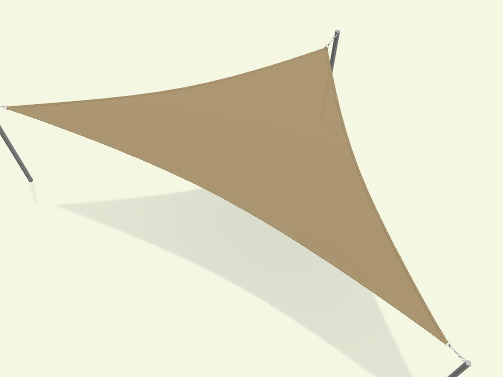 Right Angle Triangle Shade Sail - Custom Design Ref: OOUKHP