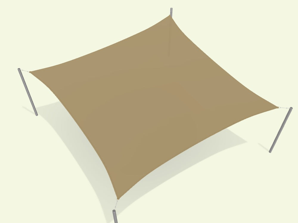 Square Shade Sail - Custom Design Ref: 7TKBO3