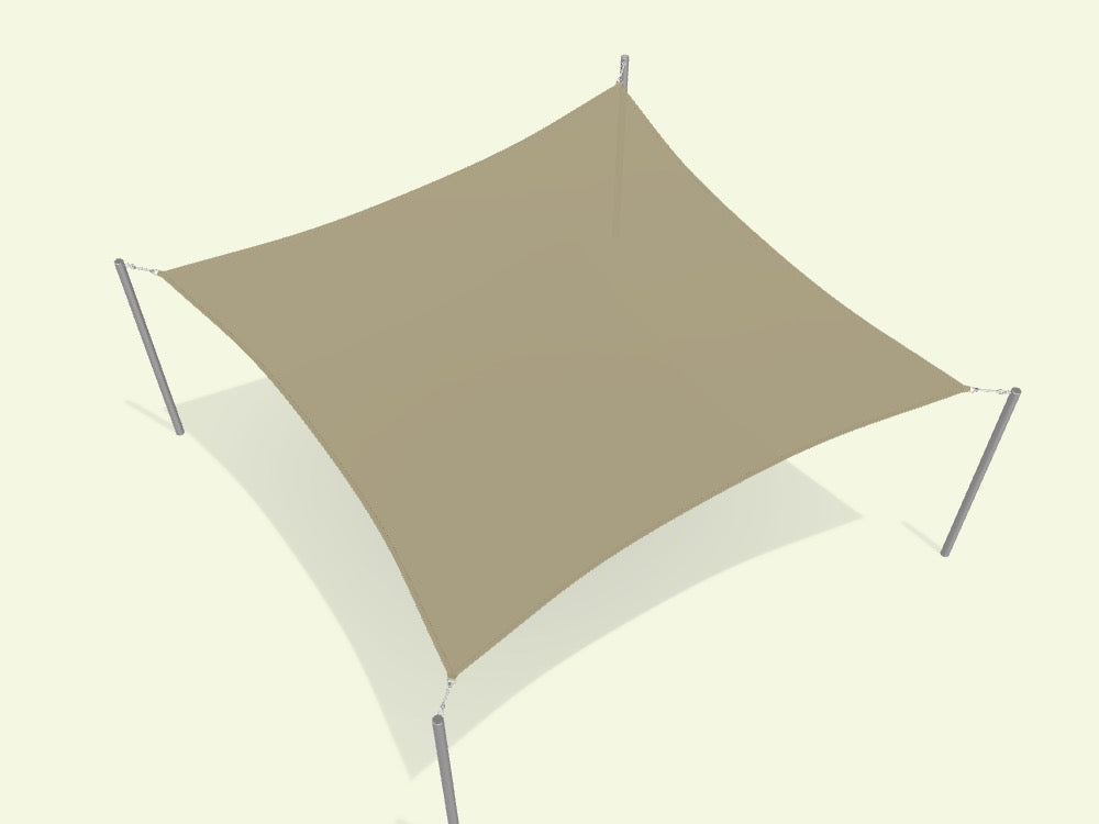 Square Shade Sail - Custom Design Ref: AXEFFL