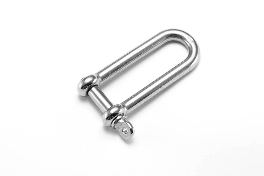 D - Shackle (Long) SS 316 - 12mm - Shade Space