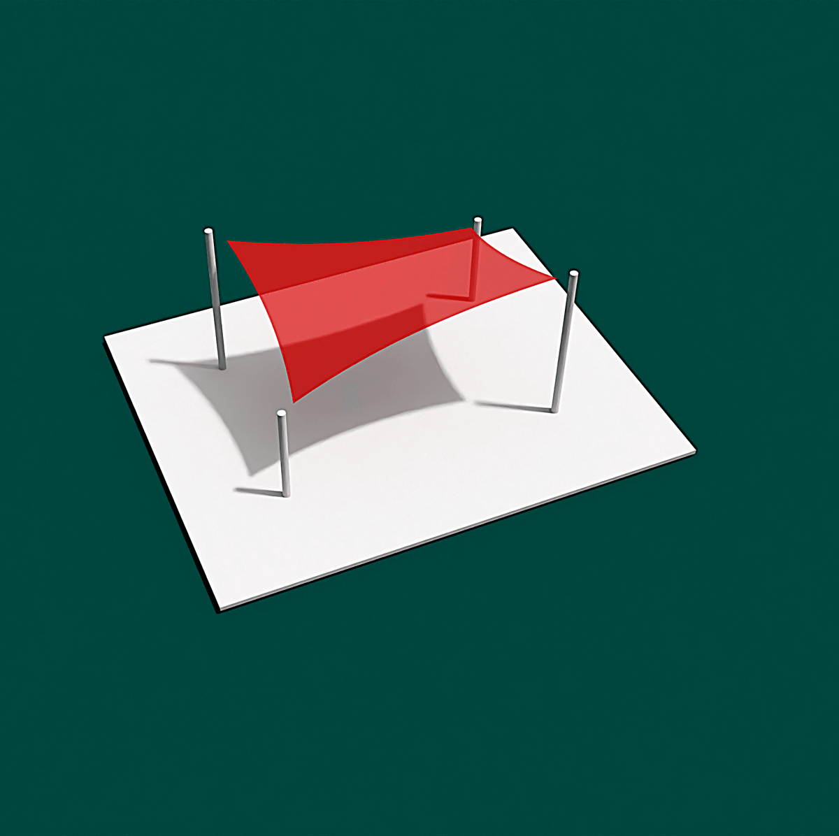 Rectangular Sail Rectangular Shade Sail | Premium Quality Outdoor Shade | ShadeSpace ...